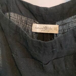 Natural Life Black Women's Pants